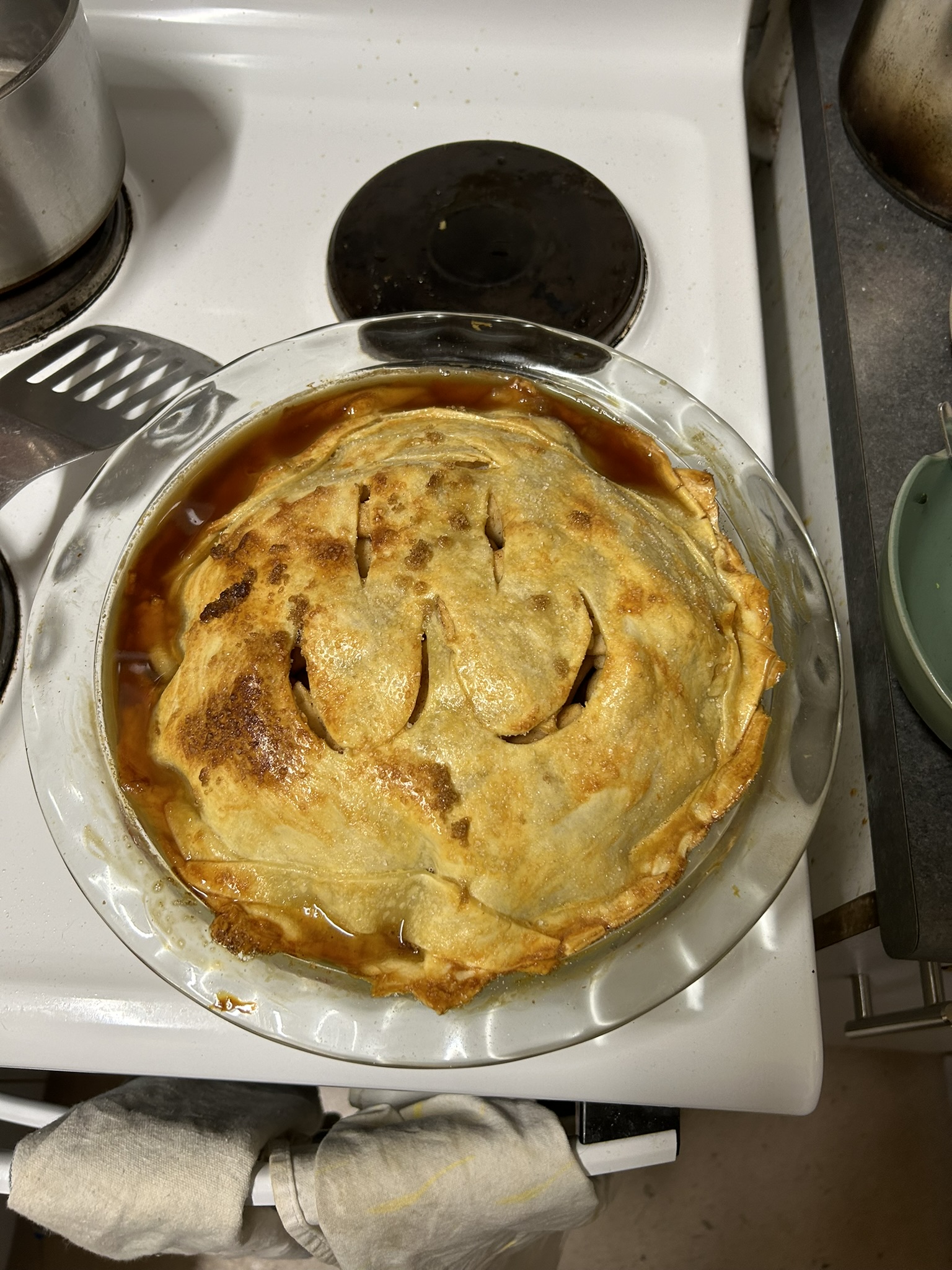 my homemade apple pie